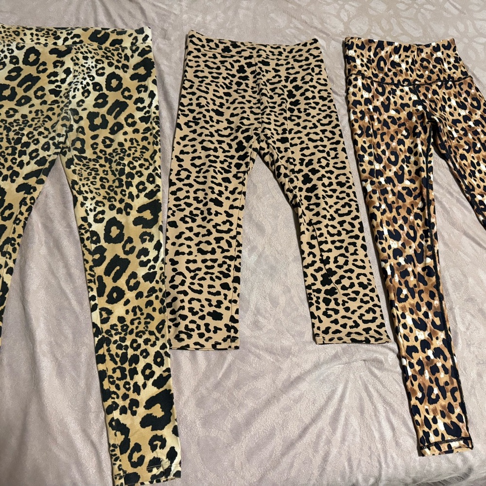 BUNDLE Leopard Print Leggings Set - Picture 5 of 7